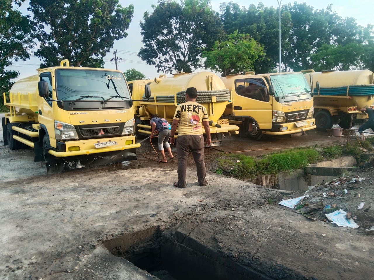 Galeri proyek sedot wc Medan 10