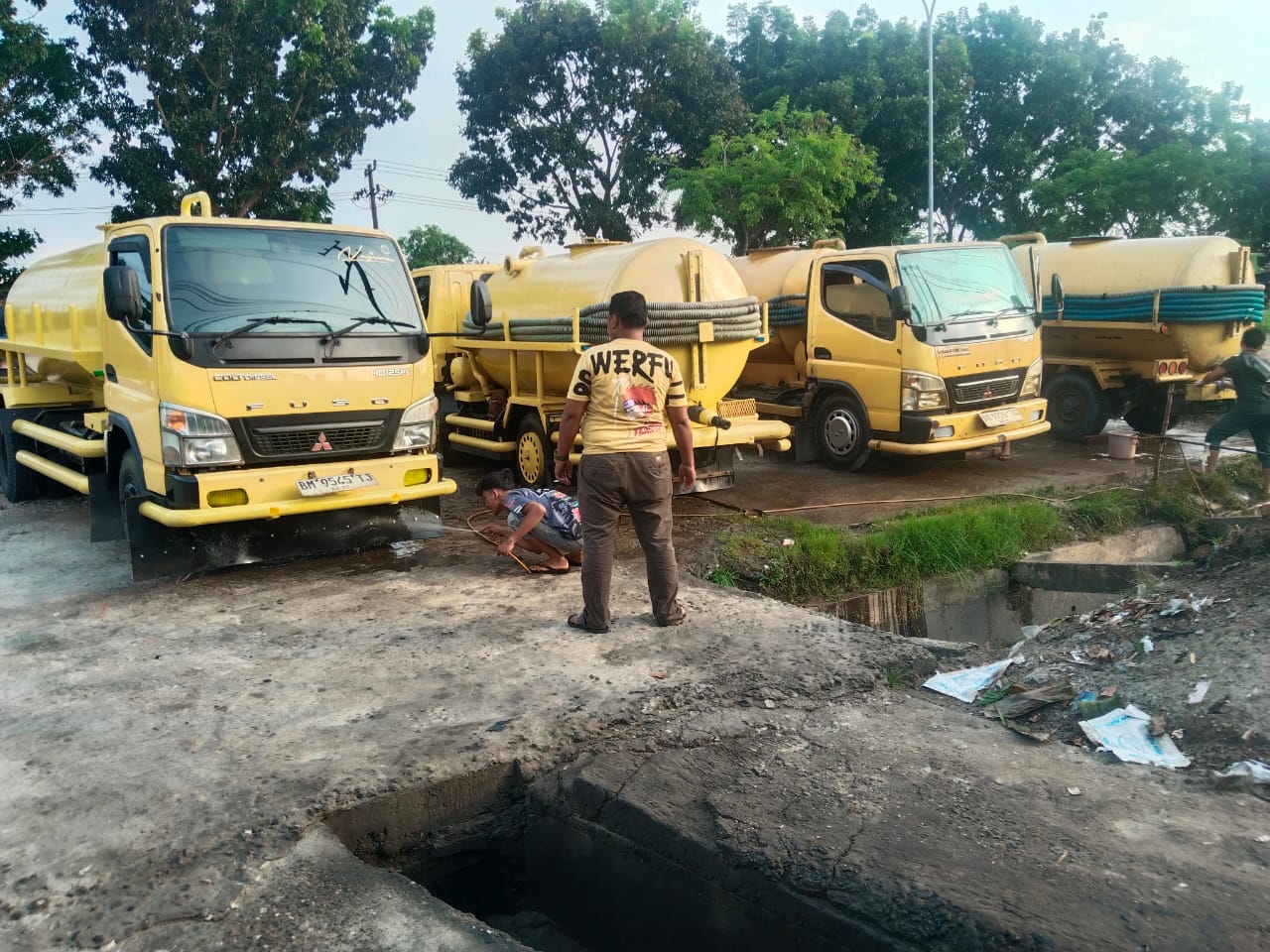 Galeri proyek sedot wc Medan 11