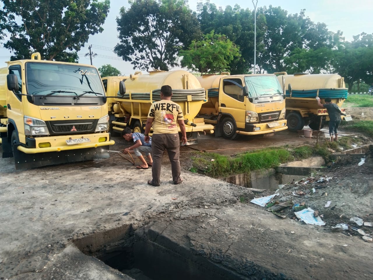 Galeri proyek sedot wc Medan 12